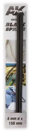 Picture of 4mm x 6" Black Spring (2)