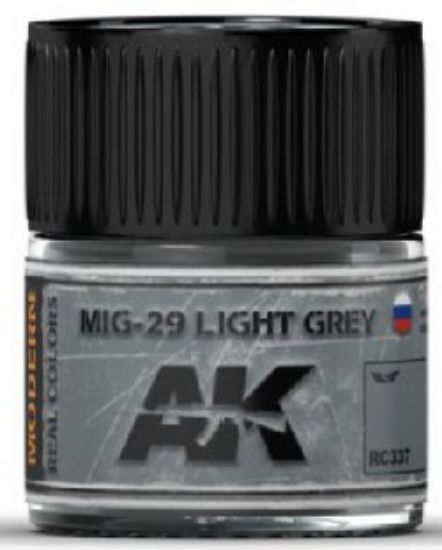 Picture of Real Colors: MiG29 Light Grey Acrylic Lacquer Paint 10ml Bottle