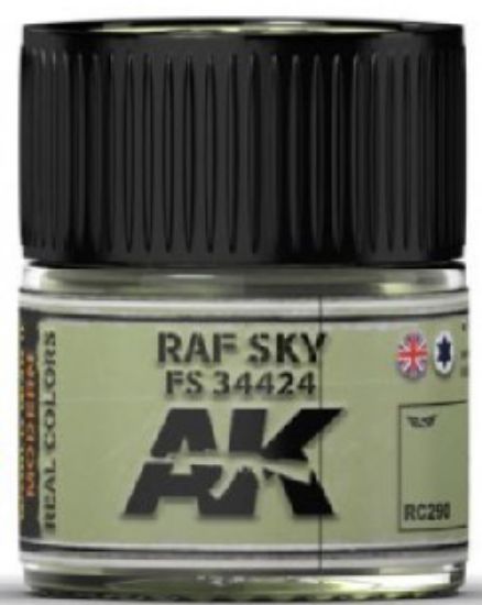 Picture of Real Colors: RAF Sky/FS34424 Acrylic Lacquer Paint 10ml Bottle