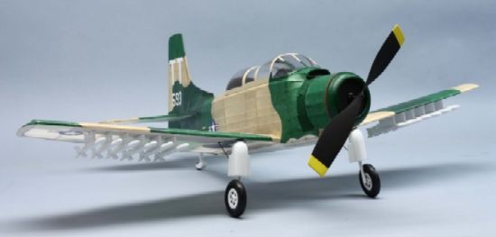 Picture of Dumas USAF A-1E Skyraider Rubber Kit 30 329