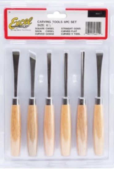 Picture of Beginner's Woodcarving Tool Set 6pcs