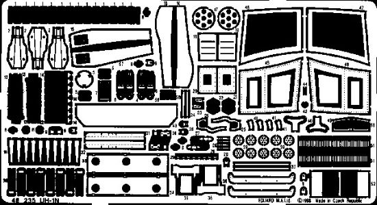 Picture of Bell UH-1N (designed to Be Assembled with Model Kits Fro