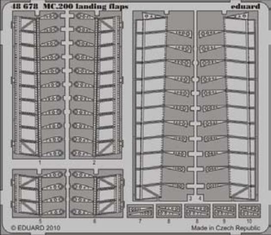 Picture of Macchi C.200 Landing Flaps (designed to Be Used with Mod