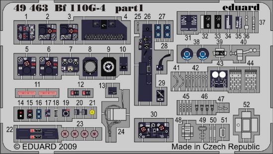 Picture of Messerschmitt BF 110G-4 PRE-PAINTED in COLOUR! (designed