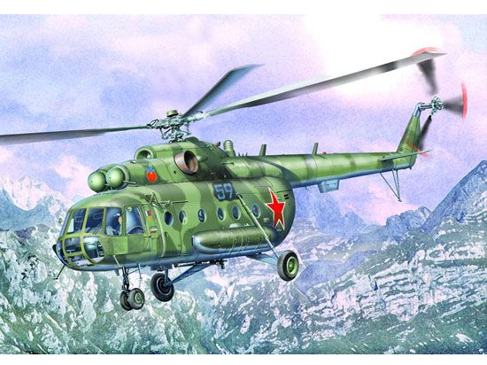 Picture of Mi-8 Mt / Mi-17 Hip H Helicopter, 1/35 by Trumpeter, Model Airplane