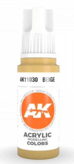 Picture of Beige Acrylic Paint 17ml Bottle