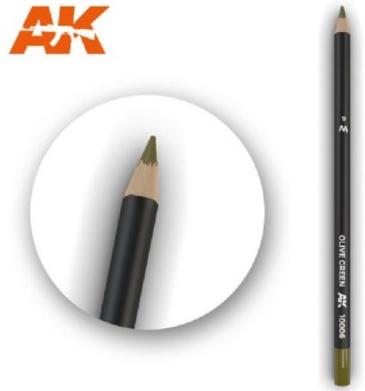 Picture of Weathering Pencils: Olive Green (5/Bx)
