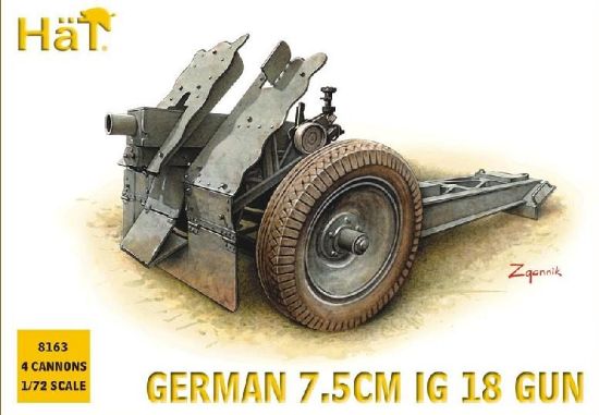 Picture of Hat Industrie WW-II Germans 75m IG18 (1:72)