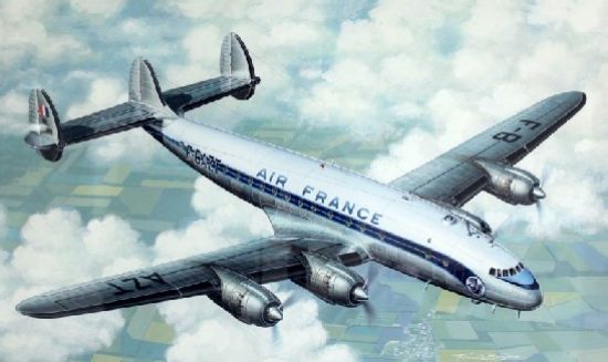 Picture of Heller 1/72 Air France L749 Constellation Civilian Airliner Plastic