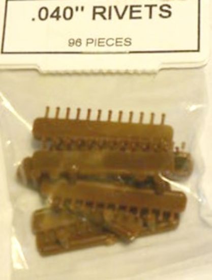 Picture of HO .040" Dia Rivets (96)