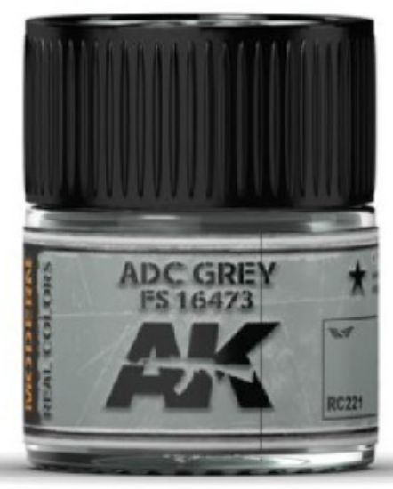 Picture of Real Colors: ADC Grey FS16473 Acrylic Lacquer Paint 10ml Bottle