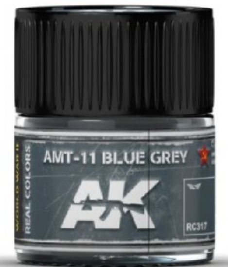 Picture of Real Colors: AMT11 Blue Grey Acrylic Lacquer Paint 10ml Bottle