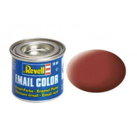 Picture of 14ml Enamel Reddish Brown Mat Tinlets (6/Bx)