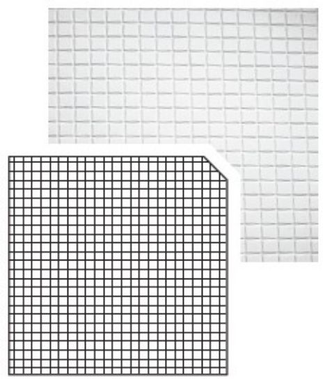 Picture of Square Pavement Small Brick Styrene Sheet 4mm 9.64"x7.68"