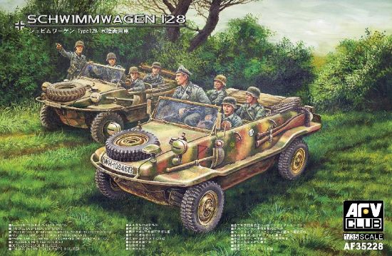 Picture of Military Model Kit - VW Schwimmwagen Type 128- 1:35 -AFV Club