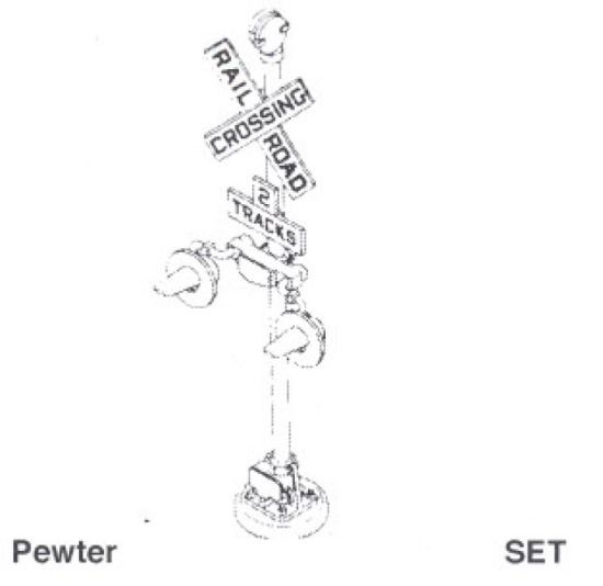 Picture of HO Grade Crossing Signal Set