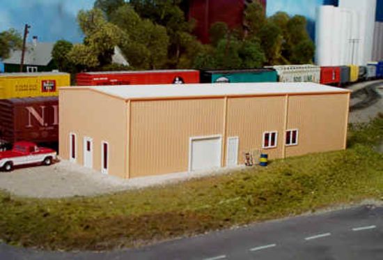 Picture of HO Prefab Warehouse Kit