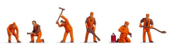 Picture of HO Railway Construction Crew (6)