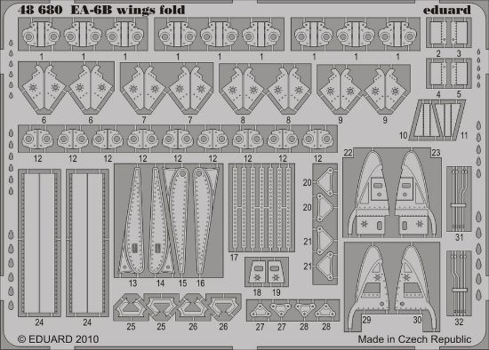 Picture of Grumman EA-6B Prowler Wing Fold (designed to Be Used wit