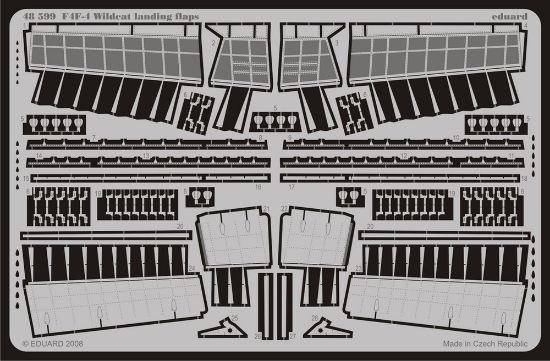 Picture of Grumman F4F-4 Wildcat Landing Flaps (designed to Be Asse