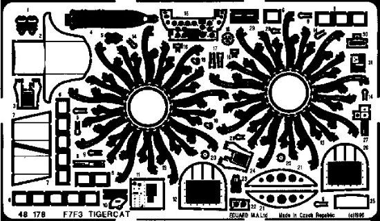 Picture of Grumman F7F-3 Tigercat (designed to Be Assembled with MO