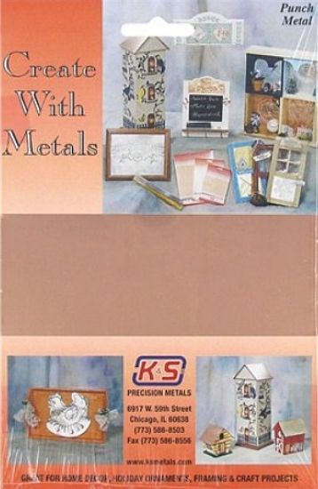 Picture of K&S Copper Sheet .013 5x7 (1) 6525