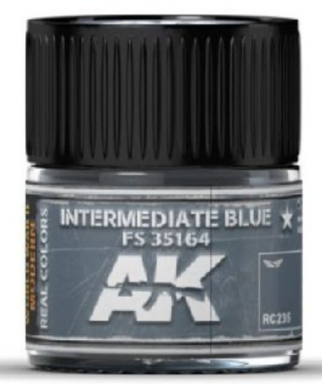 Picture of Real Colors: Intermediate Blue FS35164  Acrylic Lacquer Paint 10ml Bottle