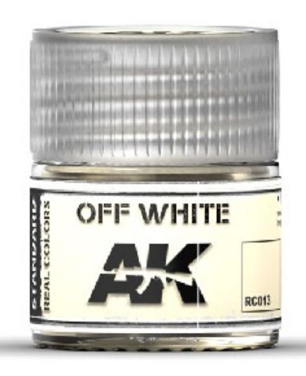 Picture of Real Colors: Off White Acrylic Lacquer Paint 10ml Bottle