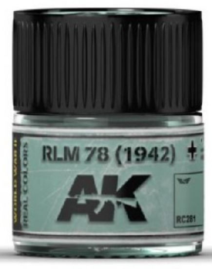 Picture of Real Colors: RLM78 1942 Blue Acrylic Lacquer Paint 10ml Bottle