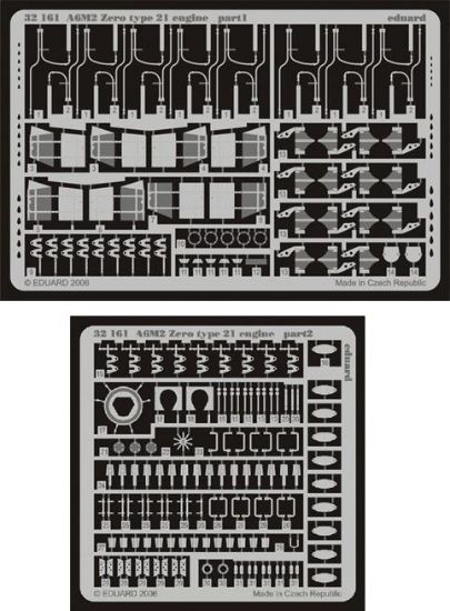 Picture of Eduard Models A6M2 Zero Type 21 Engine for Tamiya -- Plastic Model