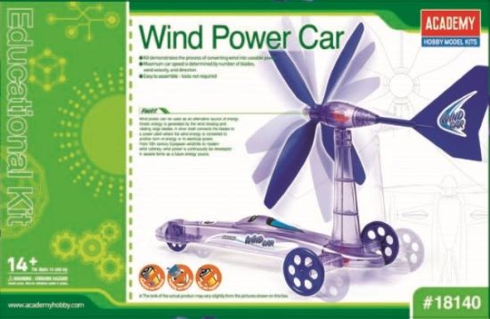 Picture of Educational Kit: Wind Powered Car (Approx 9"H, 7"L) (Snap)