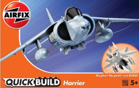Picture of Quick Build BAe Harrier Aircraft (Snap)