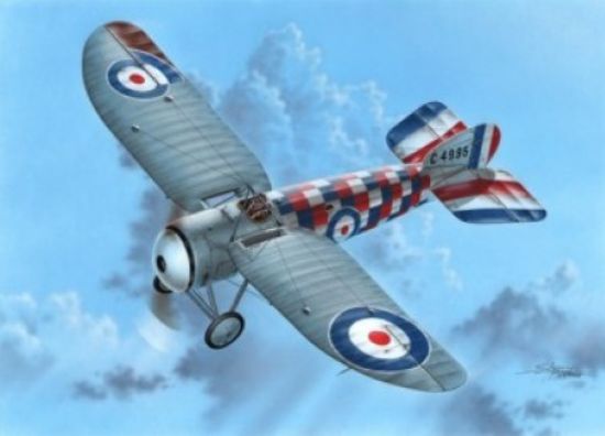 Picture of Bristol M 1C Checkers &amp; Stripes Fighter (New Tool) -- Plastic Model Airplane Kit -- 1/32 -- #32060