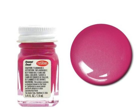 Picture of 1/4oz. Bottle Finishing Enamel Gloss Magenta (6/Bx)