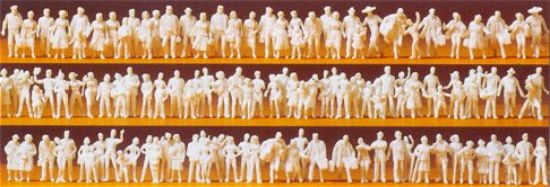 Picture of N Unpainted Passengers Standing & Sitting (120) (Kit)