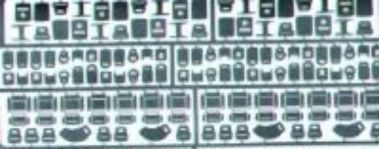 Picture of Detail Master 1/24 Seatbelt Hardware -- Plastic Model Vehicle