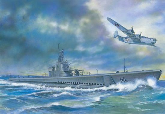 Picture of Maquette De Bateau -Gato Clas Submarine 1943- 1/350 -AFV Club