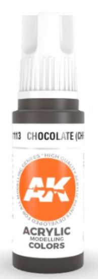 Picture of Chocolate (Chipping) Acrylic Paint 17ml Bottle