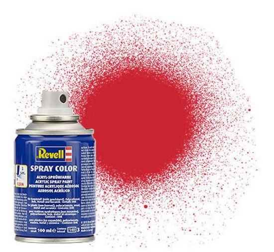 Picture of 100ml Acrylic Fiery Red Silk Spray (2/Bx)
