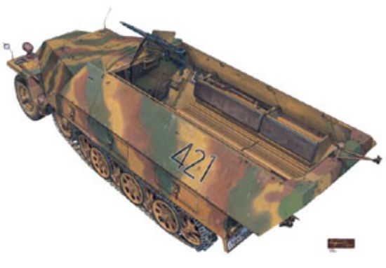 Picture of AFV Club German Schutzenpanzer SdKfz 251/1 Ausf D Halftrack --
