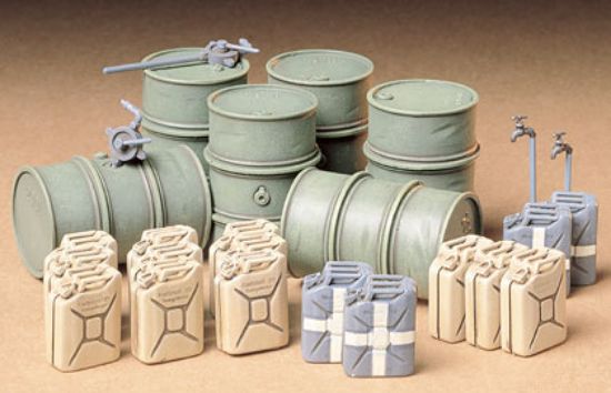 Picture of Tamiya 1/35 German Fuel Drum Set TAM35186