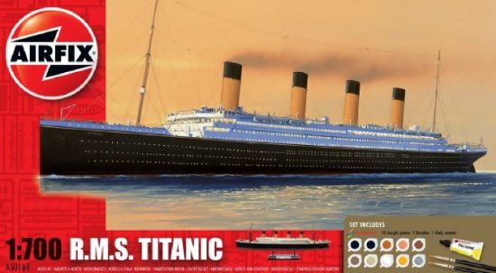 Picture of Airfix A50164 R.M.S Titanic gift Set 1/700 Plastic Model Kit