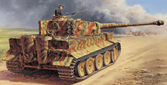 Picture of Italeri 6507 Pz.Kpfw.VI Tiger 1 E Mid-prod 1:35 Plastic Kit