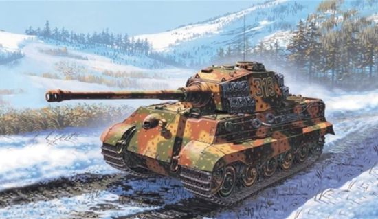Picture of King Tiger, 1/72 by Italeri, Model Vehicle