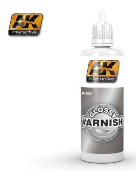 Picture of Glossy Acrylic Varnish 60ml Bottle