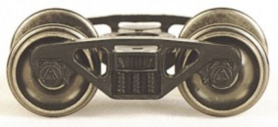 Picture of HO Barber S2 100-Ton Roller Bearing Trucks w/Metal Wheels (1pr)