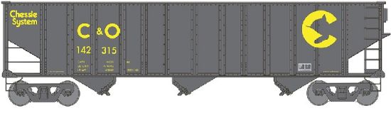Picture of HO Bethlehem Steel 100-Ton 3-Bay Hopper Chessie System (C&O) #142315