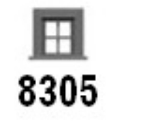 Picture of HO 4-Lite Shed/Attic Window w/Glazing 16"w x 16"h (12) (D)