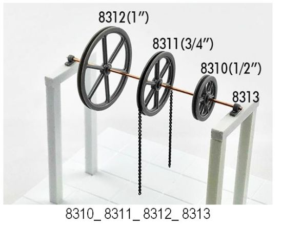 Picture of HO 6' Dia Sheave w/Pillow Blocks (2 Sets) (D)