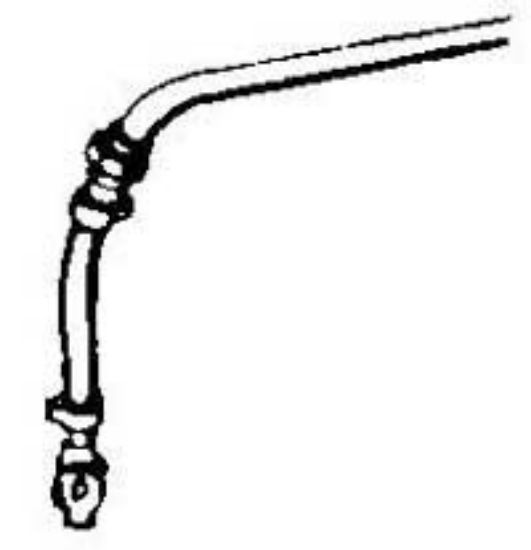 Picture of HO Air Hoses (4) (Brass) (D)